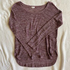 Purple Lightweight Sweater from Garage
